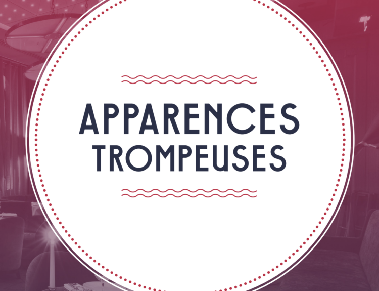 Jeu Apparences trompeuses